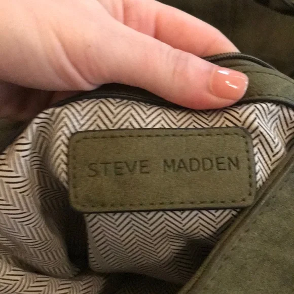Steve Madden Olive Green Hobo Bag - Picture 3 of 4